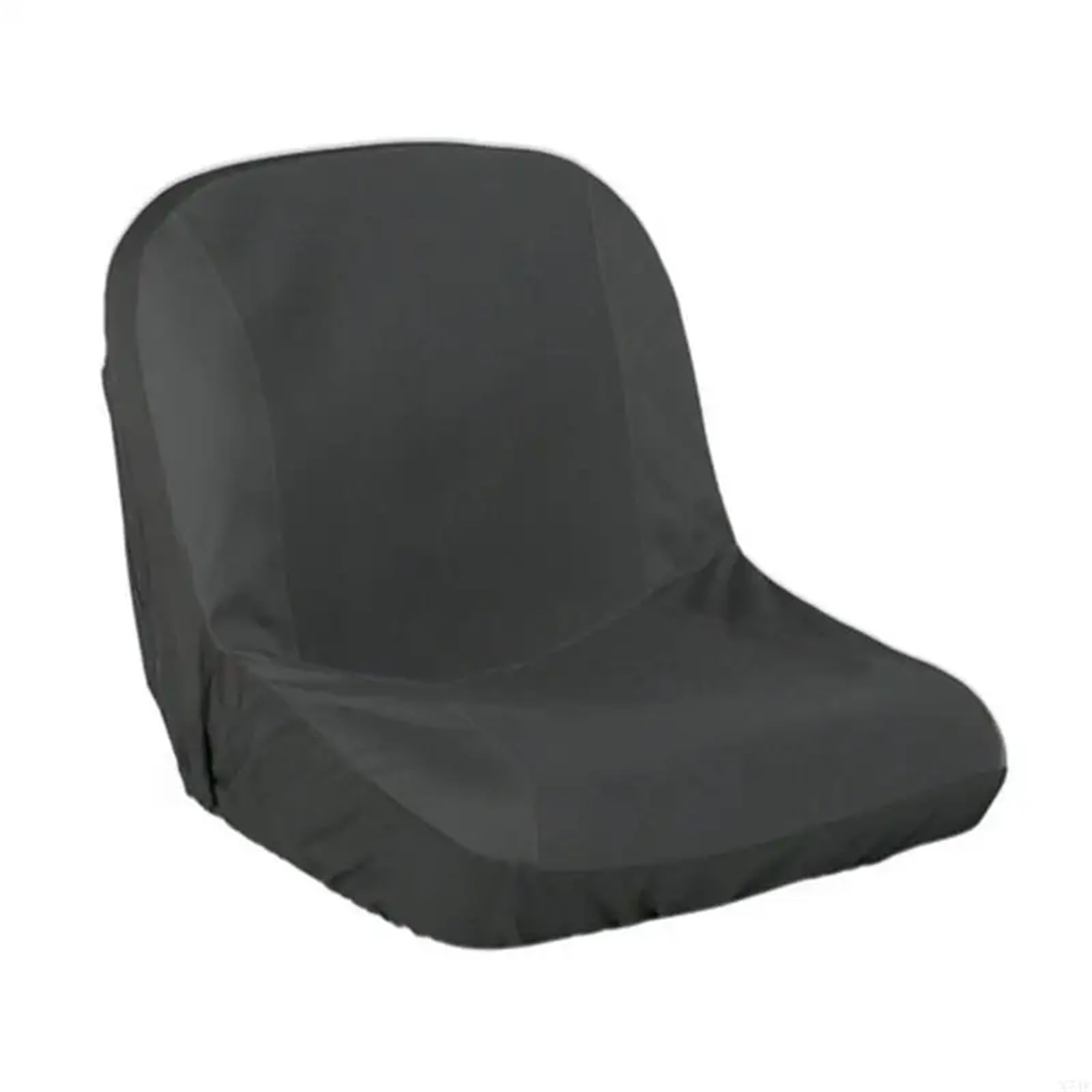 Lawn Mower seat Cover Tractor Seat Cover Waterproof Lawn Mower Universal Replacement Dustproof Forklift Chair Protector(M)