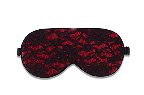 Alaska Bear Natural Silk Sleep Mask, Blindfold, Super Smooth Eye Mask (Beige)