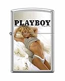 Zippo Playboy September 1984 Cover Satin Chrome Windproof Lighter