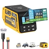 Vortlink 300W Voltage Regulator Compatible with DeWalt 20V Battery (Battery Not Included), 2–30V Adjustable DC Output, 100W Type-C PD Fast Charging, 15W Wireless Charger