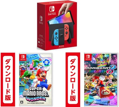 Amazon.co.jp: Nintendo Switch(有機ELモデル) Joy-Con(L) ネオン 
