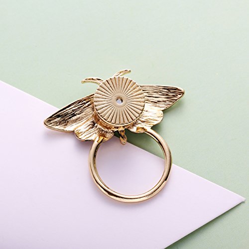 Image of NOUMANDA Retro Crystal Moth Magnetic Eyeglass Pin Brooch Glasses Spectacles Sunglasses Clip Holder
