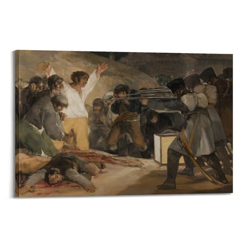 Toile Francisco De Goya Peintures Le 3 mai impression canvas premium
