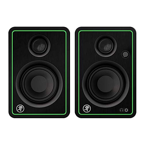 Mackie CR-X Series, 3.5-Inch Multimedia Monitors with Professional Studio-Quality Sound and Bluetooth - Pair (CR3-XBT)