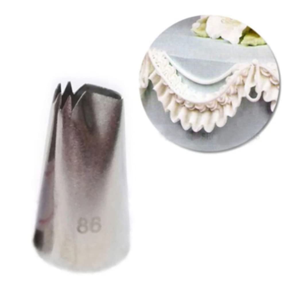 Set 3 Ugelli Per Pasticceria Extra Large In Acciaio Inox | Bocchette 1A, 1B, 2D Per Decorare Torte E Cupcake