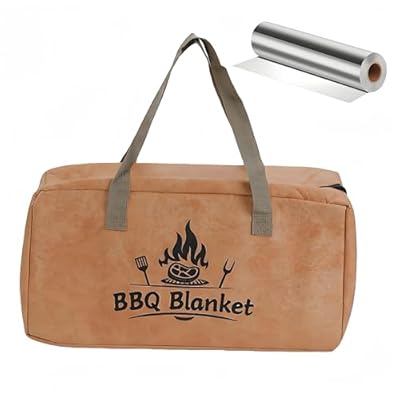 Craftreasure BBQ Blanket for Resting Meat Foldable and Easy to Clean Thermal Insulation Bag for Food - Perfect for Large Beef Brisket, Pork Shoulder, Roast Beef Deli Meat?Turkey, and More
