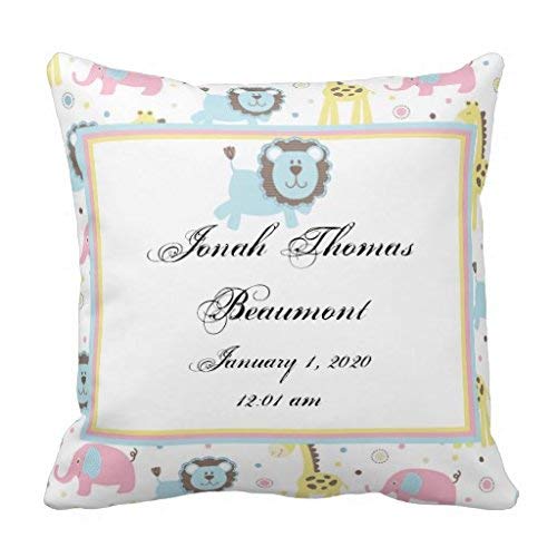 NA Baby Animals Blue Lion Keepsake R15787e5823da4f99bb5b864910c4c9a5 I5fqz 8byvr Pillow Case