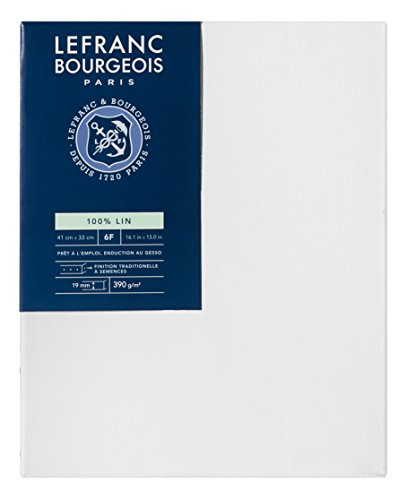 Lefranc Bourgeois bastidor de lino clásico 6F, lienzo para pintura