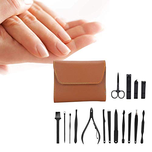 LBYJ 16pcs Maniküre Set Nagelknipser Pflegeset für Dicke Nägel Nagelhautentferner Edelstahl Nagelfeile Ohrpick… – Bild 4