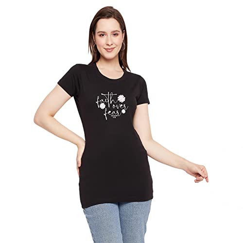 Image of Orewa Women by OKANE Women's Short Sleeve Printed Regular Fit T-Shirt