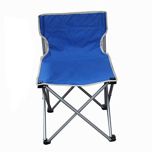 WANGS Medium-sized outdoor portable folding chair folding stool fishing leisure barbecue chair backrest-C