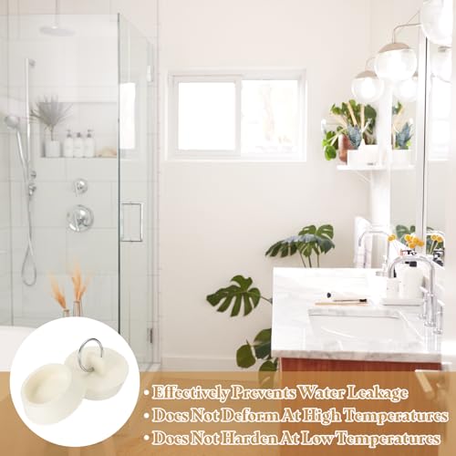 Tapón de Desagüe de Goma para Bañera 3Pcs miniatura 5