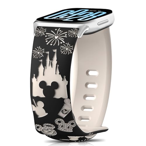 CeiBand 22mm Correa Compatible con Xiaomi Redmi Watch 5 Active/5 Lite, Pulsera Reloj de Grabado Dibujos Animados, Mujer Silicona Deportiva Banda para Xiaomi Watch S4 Sport/S3/2 Pro/S1 - Azul Blanco