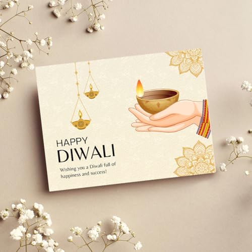 Image of Giftana Desk Organizer with Chocolates, Greeting Card Diwali Gift Set for Office Staff Corporate Employees Clients Diwali Gifts for Family and Friends