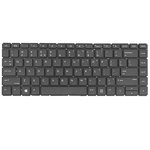 Teclado de laptop Para HP ProBook 445 G7 Preto Layout em inglês americano
