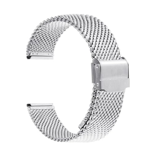 Bracelet de montre SERDAS en acier inoxydable mailles denses de 3mm