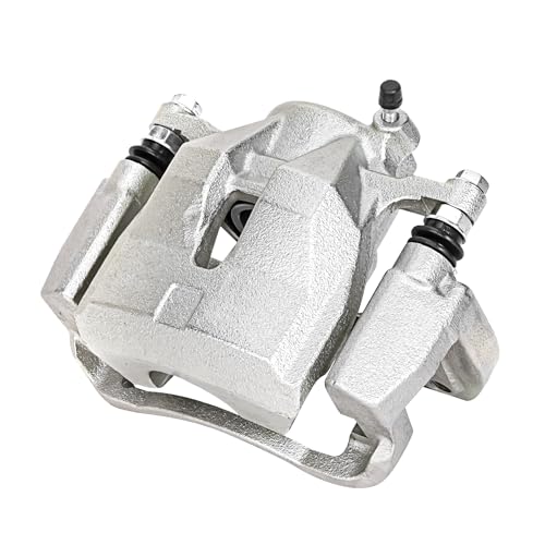 Image of Detroit Axle - Front Left Brake Caliper for Toyota RAV4 Matrix Mirai | Corolla iM Scion tC iM Pontiac Vibe Disc Brake Caliper with Bracket Driver Side Replacement