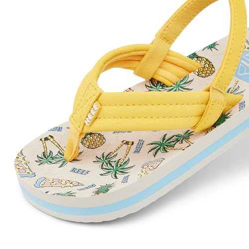 Image of REEF Boys Toddler /Little Kid Ahi Beach Flip Flop, Soft Cushion Footbed, Water Friendly