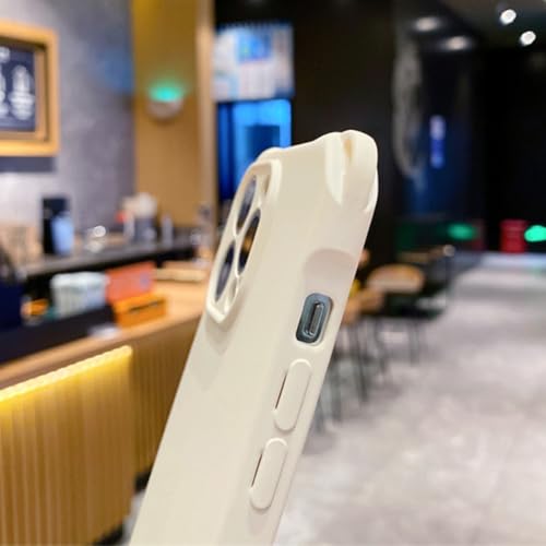 Étui en silicone pour iPhone 14 Pro Max et 13 antichoc avec cordon violet - 2