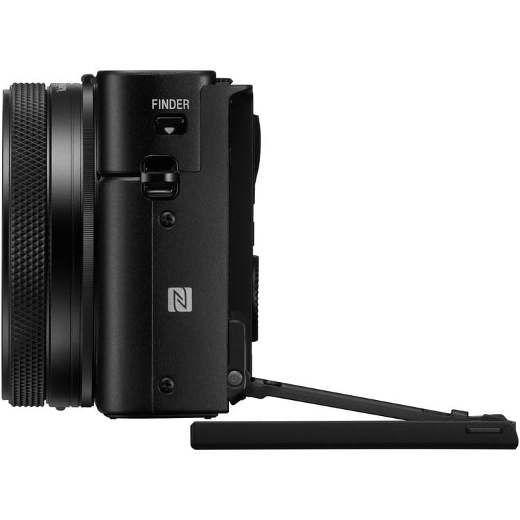 Image of Sony RX100 VII Digital Camera Bundle | 20.1MP 1 inch Stacked Sensor, 24-200mm f /2.8-4.5 Lens, 4K Video & 20fps Burst | for Travel, Vlogging & Everyday Photography (DSC-RX100M7) + 64GB Card + Camera Bag