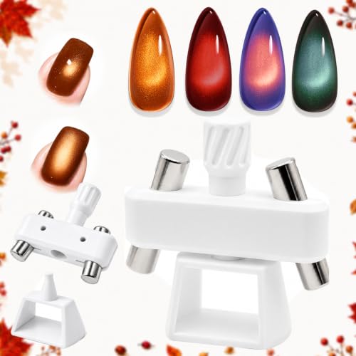 Image of modelones Cat Eye Magnet for Glass Bead Cateye Fall Gel Polish Nail Stuff