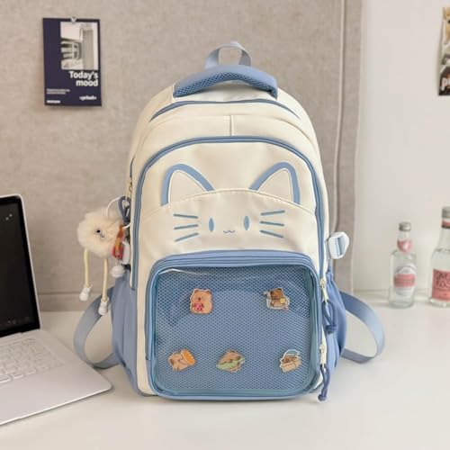 Mochila Ita de gato解决日系痛点带透明视窗的可爱背囊 4