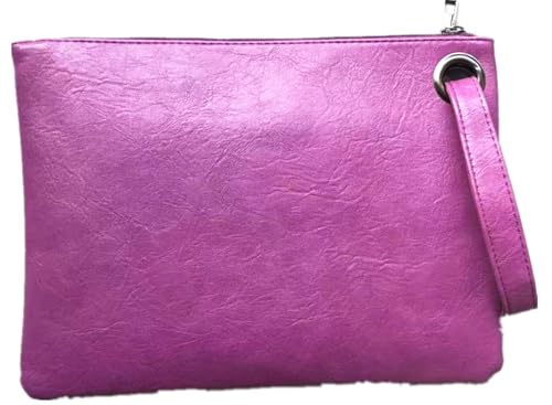 Image of DIHKLCIO Evening Bags Purse Envelop Clutch Chain Shoulder Womens Wristlet Handbag Foldover Pouch black