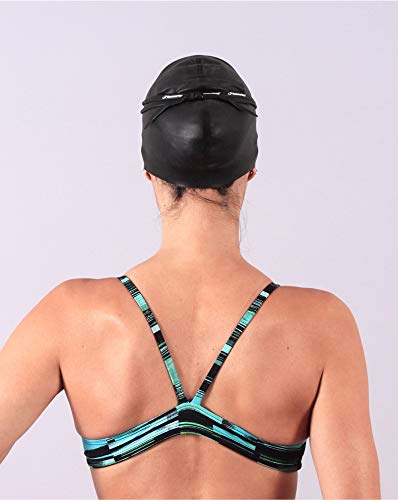 Fabíola Molina Top para Natação Com Compressão, Multicolorido