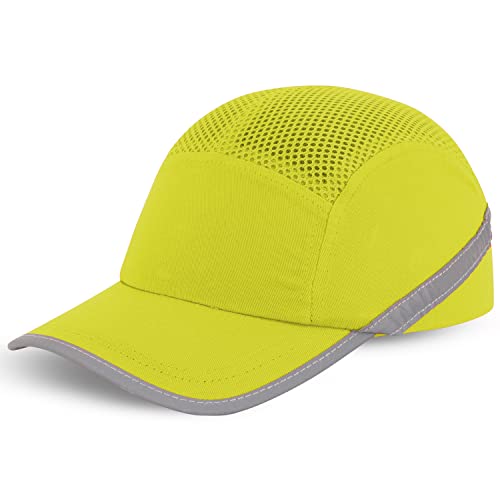 Miniatura 7 de Bwolf Trivor Gorra Seguridad Trabajo Casco Obra Casco Seguridad Con Carcasa Abs En 812, Tira Reflectante, Amarillo, Talla Nica