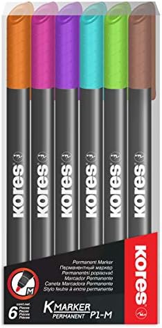 10 | 20 | 50 X Permanent Markers Pack Assorted Multi-Colour Fine Point - View #5