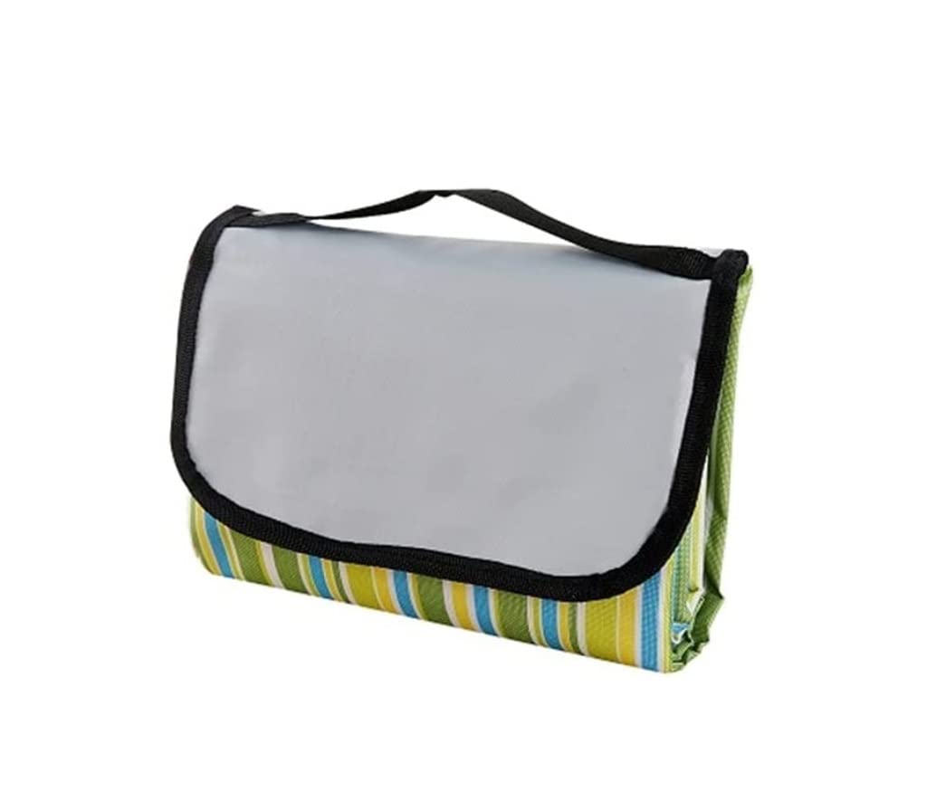 CVdrtyED Picnic Blanket Portable Picnic Blanket Camping Mat with Carry Strap Foldable for Park Hiking Travel Outdoor Mat(D)