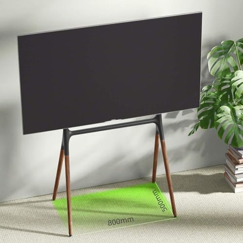 Soporte universal giratorio para TV con pedestal móvil miniatura 5