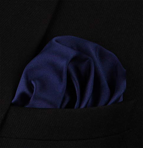Image of Satin Pocket Square for Men Wedding Handkerchief for Suit Blazer Tuxedo Mens Formal Pocket Square Stylish Party Business Office Groom Accessory Soft Polyester Silk Satin Hanky