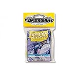 Dragon Shield Card Supplies YUGIOH Card Sleeves Purple 50 Count