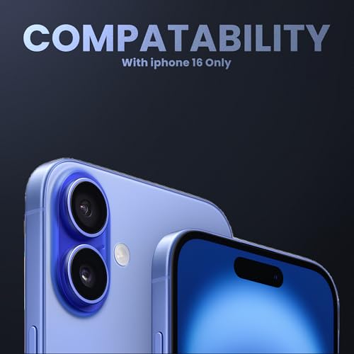 Image of UNBREAKcable Ultra Hybrid Back Case Compatible with iPhone 16 | Transparent Clear TPU Bumper Cover with Camera Guard Protection | Shockproof Hard Back Case | Lightweight Design & Scratch Resistant