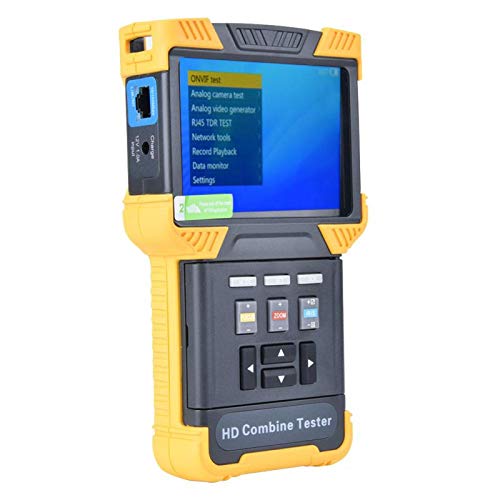 Testeur de caméra IP, 4,0 pouces haute définition 1080P Prise en charge H.264, H.265, Testeur de caméra analogique IP 4K Testeur de vidéosurveillance, pour adresse IP(Réglementation européenne)