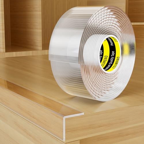 Image of Clear Edge Protector & Corner Guards,1.6in(W) x 16.4FT(L, Baby Proof Corner Protectors for Furniture,Table Bumper for Baby Safety, Sharp Edge Protector for Drawers, Tables, Cabinets