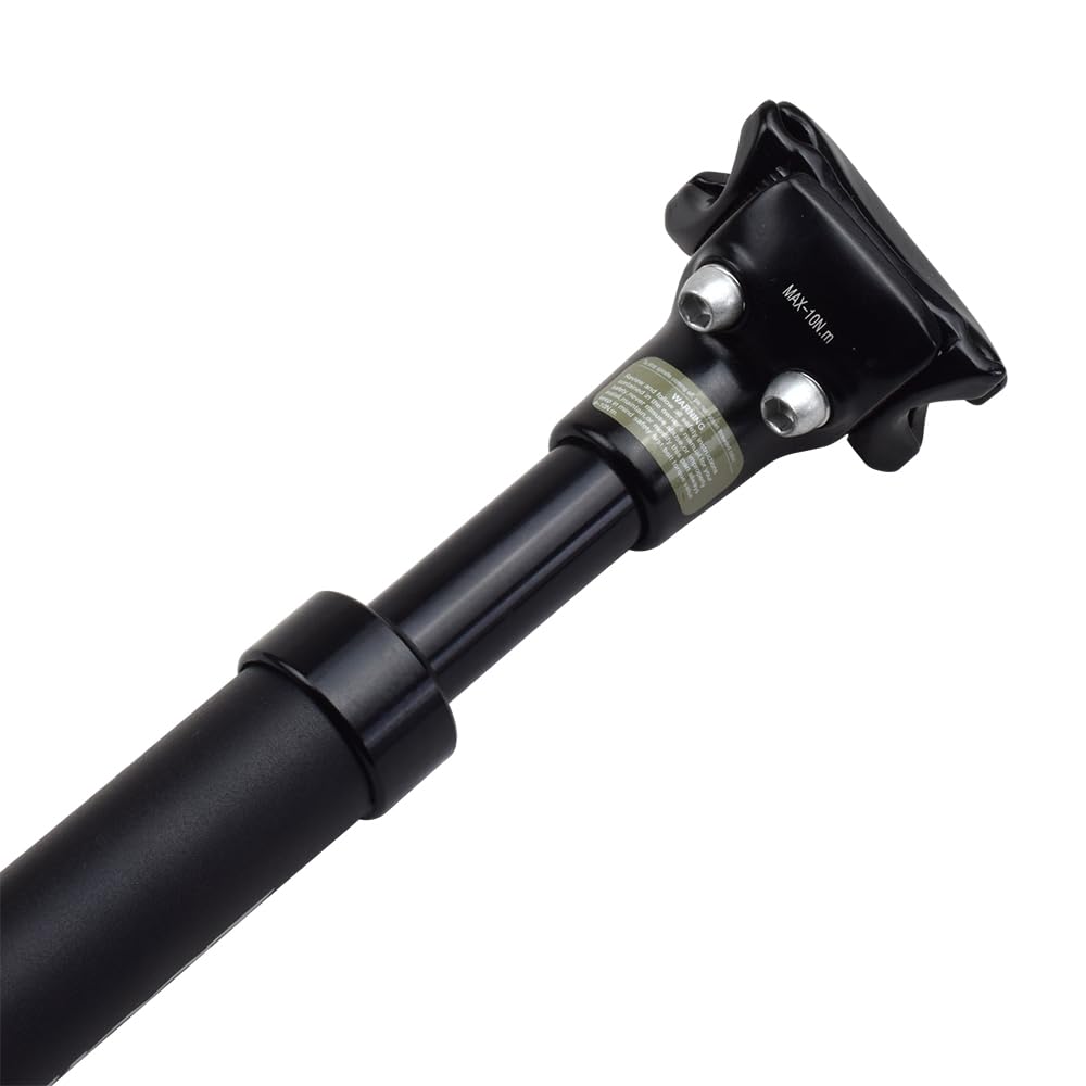 Colliers De Selle Pour VéLo 1 pièces Suspension tige de selle compte-gouttes vtt vélo amortisseur VTT amortissement Tube aluminium 27.2 30.9 31.6(33.9 red)