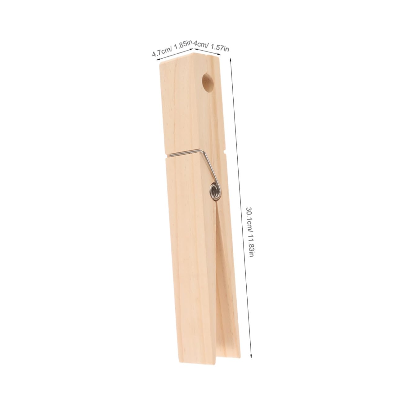 2stücke Jumbo Holz-Klammer Handtuchhalter Großes Landhaus Stil Holz-waschklammern Für Bad Badezimmer-Dekoration Einfach Montage Ohne Bohren