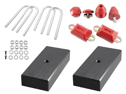 ハイエース 200系 アルミ製 ローダウンブロックキット 1インチ(25mm)2WD バンプストップ リバウンドストップ セット H16〜