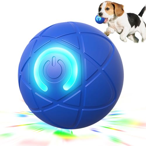 Interactive Dog Ball, 2025 New Activated Automatic Rolling Ball f...