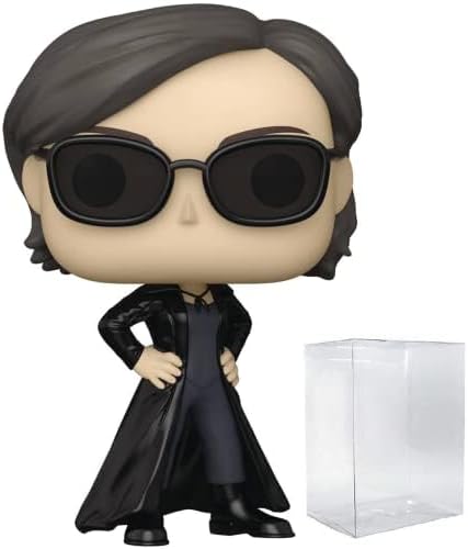 Miniatura 7 de The Matrix Resurrections - Figura de vinilo Trinity Funko Pop incluido con funda protectora compatible con Pop Box