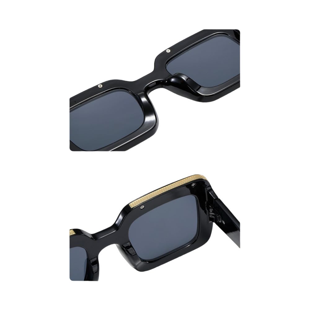 Modische Sonnenbrillen für Männer und Frauen, Markendesign, für Herren und Damen, Outdoor-Sport, Fahren, UV400, Sonnenbrille, Brillen, Schwarz, 1