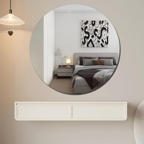 MCLEULLA Acrylic Mirror for Walls, HD Large Bathroom Mirror Stickers Wall-Mounted Unbreakable shatterproof Mirrors for Make Up Vanity Baby Room Frameless Mirror Living Room Bedroom Decor Decoration - Cosy Home Interiors MCLEULLA Acrylic Mirror for Walls, HD Large Bathroom Mirror Stickers Wall-Mounted Unbreakable shatterproof Mirrors for Make Up Vanity Baby Room Frameless Mirror Living Room Bedroom Decor Decoration - Image 8