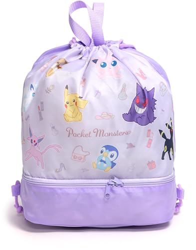 Pokémon Kids 2-Layer Knapsack, purple, Free Size