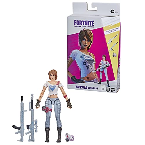 Hasbro Fortnite Victory Royale Series, Figura TNTina (Fantasma) con Accesorios, 15 cm F5800 Multicolor