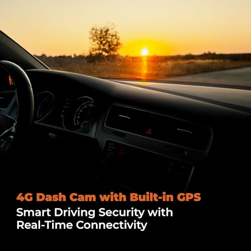 Image of Trueview 4G SIM Dash Camera for Car with Live Remote Monitoring | GPS Vehicle Tracking | 1080P Full HD Recording | Parking Surveillance | TrueCloud App | G-Sensor | Built-in Mic | Supports 128GB Card