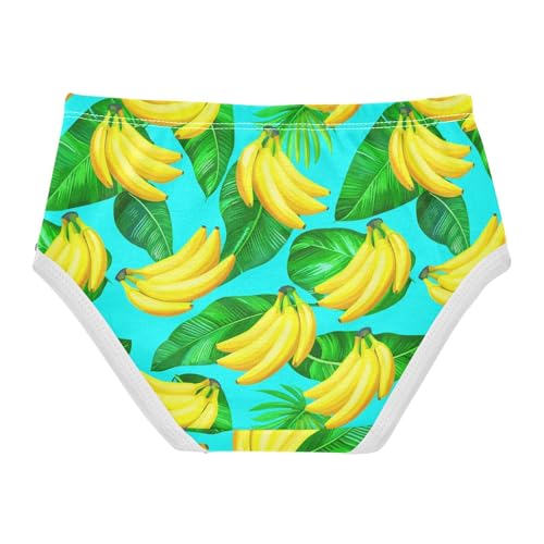 Girls' Underwear Banana Toddle Brief Panties 2-8 Years 203007182