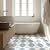 Peel & Stick Floor Tile Stickers Vinyl Flooring for Kitchen Bathroom Pet House and More, Waterproof Removable 8x8 inches 20 Pack (Blue Terrazzo)