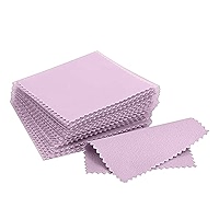 Lot De 100 Chiffons De Polissage Pour Bijoux, Emballés
